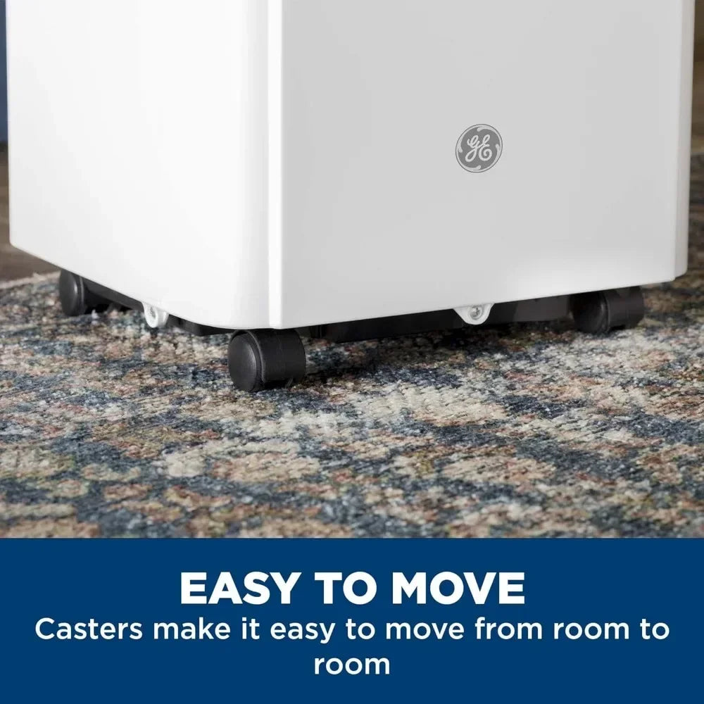 Portable Air Conditioner for Small Rooms up to 150 sq ft., 3-in-1 with Dehumidify, Fan and Auto Evaporation, Includ