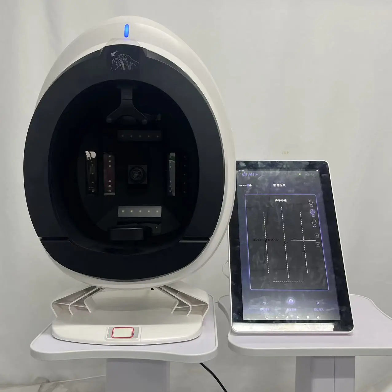Professional AISIA Q1 3D AI Facial Skin Analyzer Detection Skin Problem Diagnosis 8 Spectrum Analysis Beauty Salon Equipment