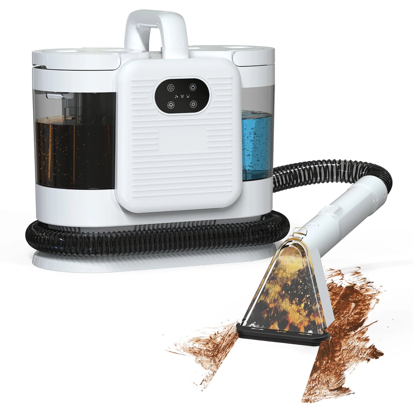 OMESER C988 Steam Spot Cleaner 15kpa 1650w Vacuum Cleaner Spray Suction Integrated Handheld Cleaning Carpet Cleaner Machine
