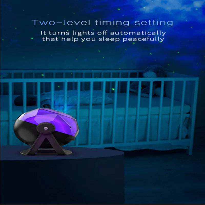 Galaxy Projection Indoor Atmosphere Lighting Decoration Star Lamp Multiple Patent Certifications Complete
