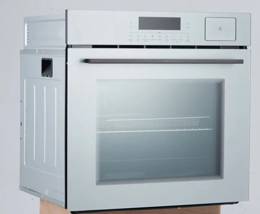 24" Single Wall Oven 2.5 Cu.ft Built-in Timer Convection Electric Wall Oven with 8 Baking Modes 3000W 240V 3D Surround Heating