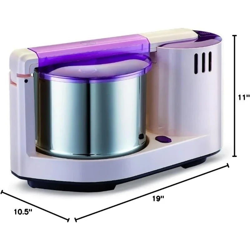 Great Discounts.110 Volt, Ultra Grind+ Gold 2 Liter Table Top Wet Grinder with Atta Kneader.new
