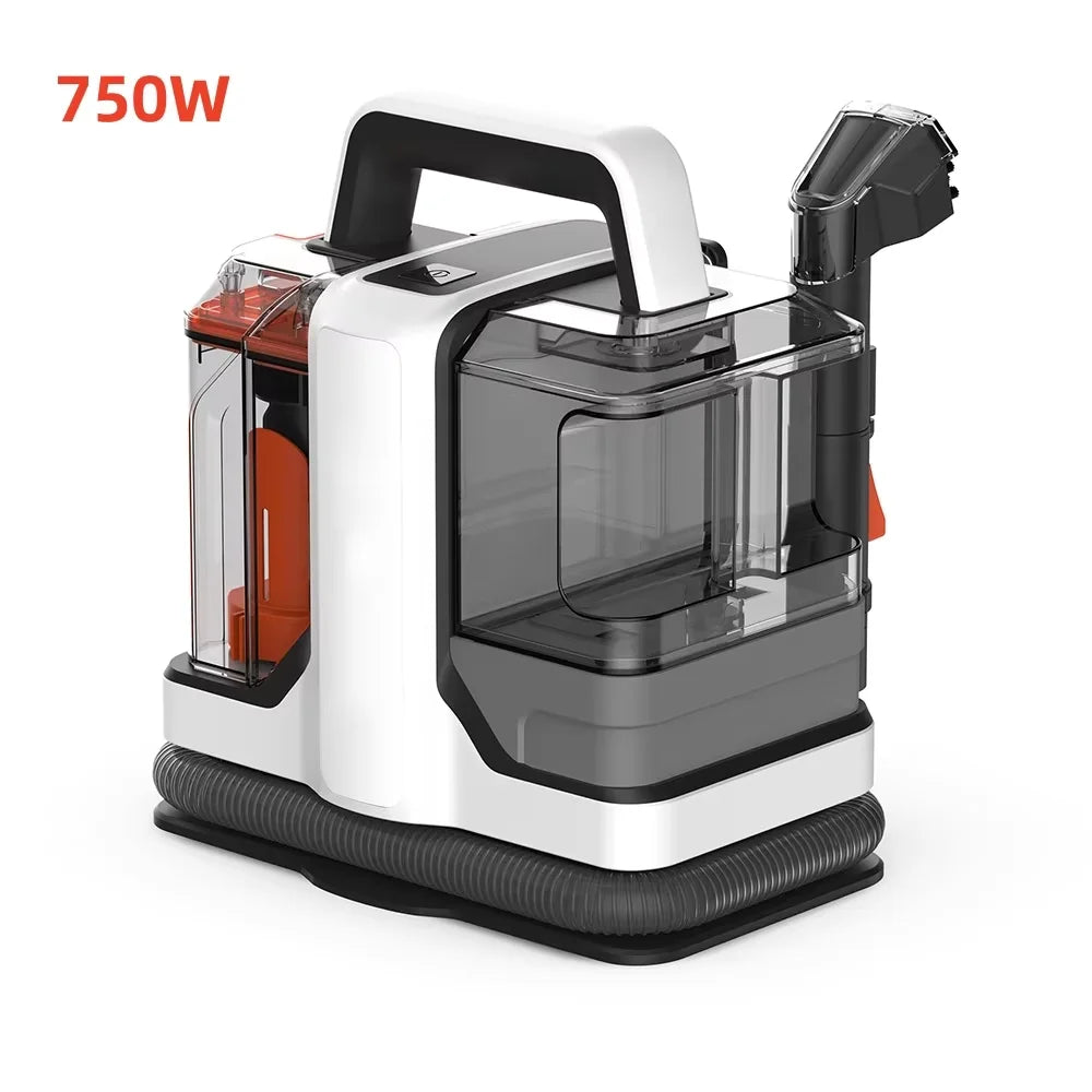 OMESER W05 Handheld Carpet Cleaner 750W 15Kpa Corded Spot Clean Machine Wet Fabric Carpet Sofa Cleaning Pet Portable Car
