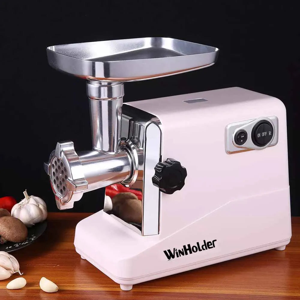 Heavy Duty 3500 Watts Powerful Stainless Steel Kitchen Electric Meat Food Grinder Mincer Sausage Maker Big Capacity with Blades