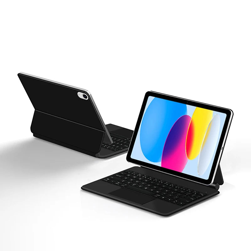 Magic Keyboard For iPad 10th generation 2022 2023 2024 ipad10 10 Magnetic Smart Folio Cover Case Backlight Touchpad Multi-touch