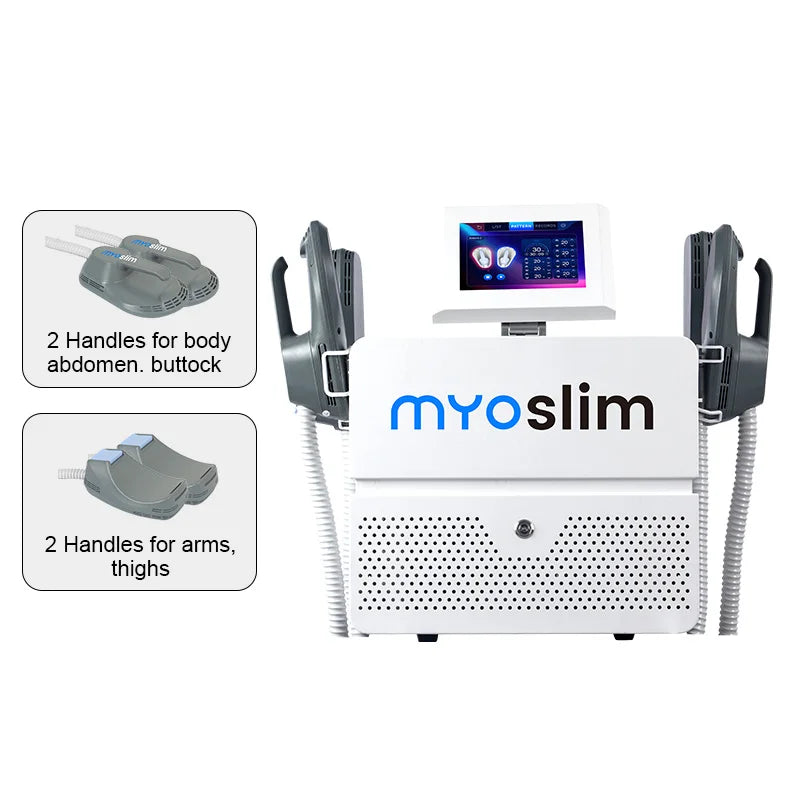 MYoslim Sculpt Machine 15Tesla 6500w  EMS RF Fat Slimming Burning Muscle Stimulation Body Sculpting 15 Electromagnetic Therapy