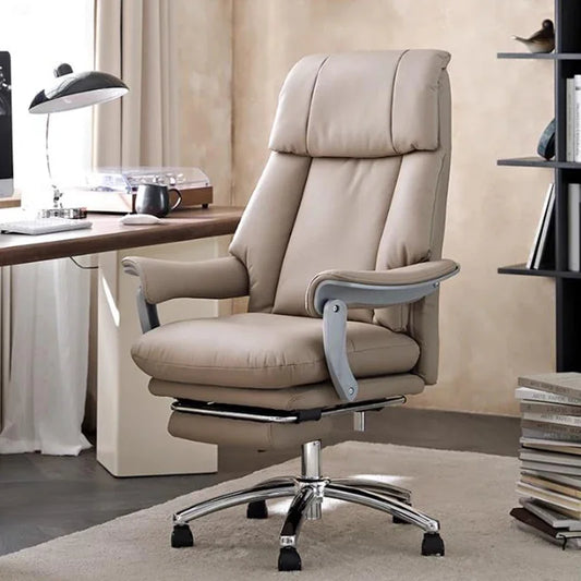 Luxurious Recliner Office Chairs Armchair Boss Modern Ergonomic Office Chairs Gaming Adjustable Office Furniture Cadeiras LLOC