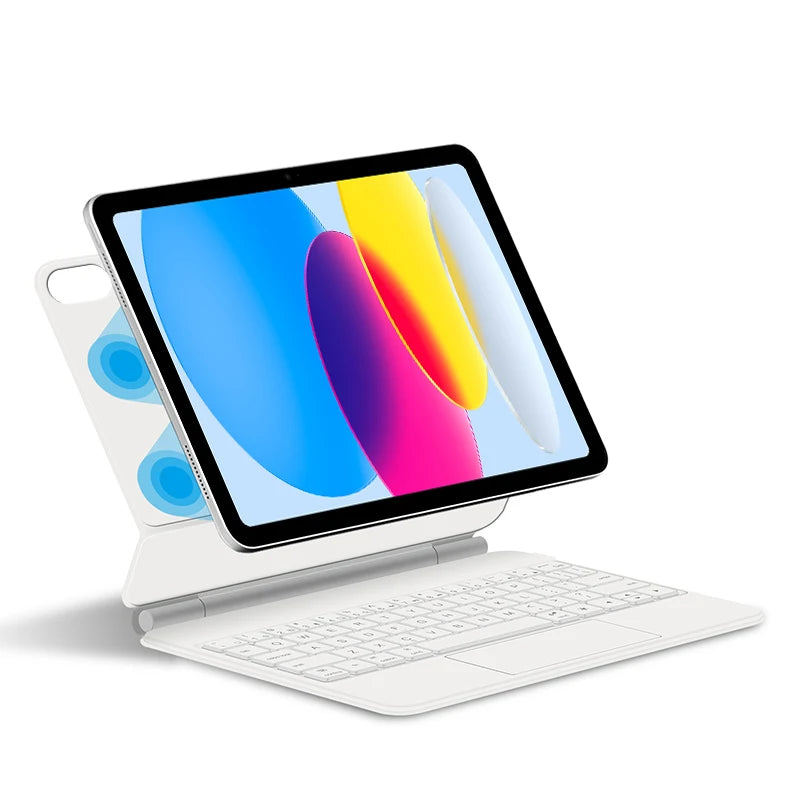 Magic Keyboard For iPad 10th generation 2022 2023 2024 ipad10 10 Magnetic Smart Folio Cover Case Backlight Touchpad Multi-touch