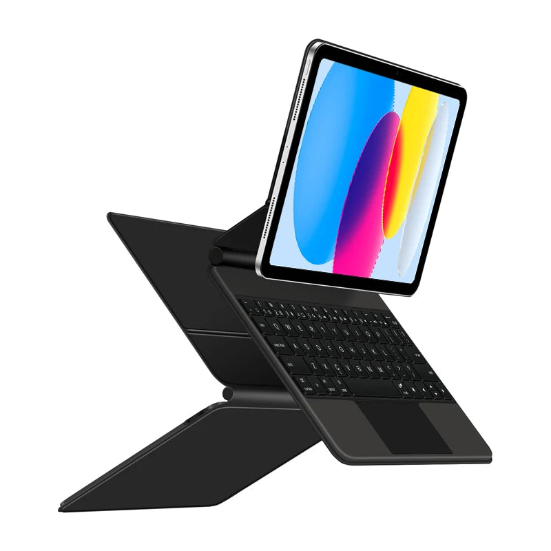 Magic Keyboard For iPad 10th generation 2022 2023 2024 ipad10 10 Magnetic Smart Folio Cover Case Backlight Touchpad Multi-touch