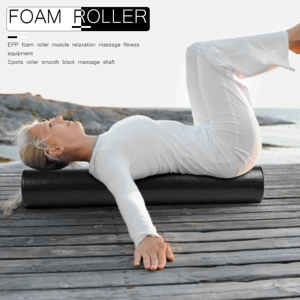Yoga Pilates Foam Roller 30/45cm Massage Roller Body Exercise Training Gym Back Roller Fitness Equipment Muscle Massage Roller