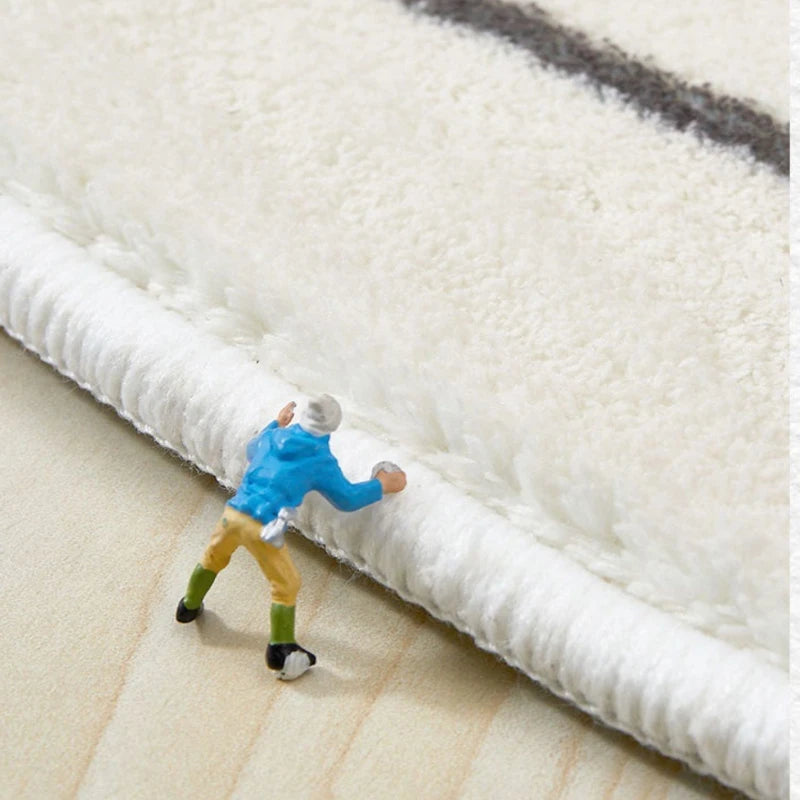 Large Area Bedroom Decor Simple Carpet Thicken Plush Lounge Floor Mat Fluffy Soft Study Rug Modern Style Carpets for Living Room