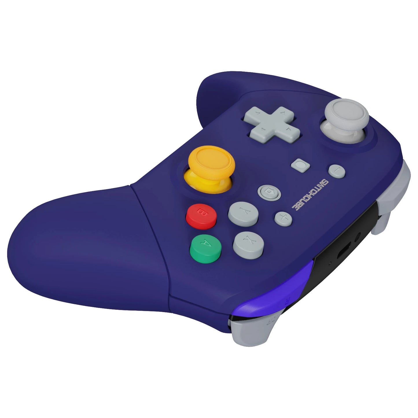 eXtremeRate DIY Replacement Housing Shell W/Full Set Buttons for NS Switch Pro Controller - Classic SwitchCube Style