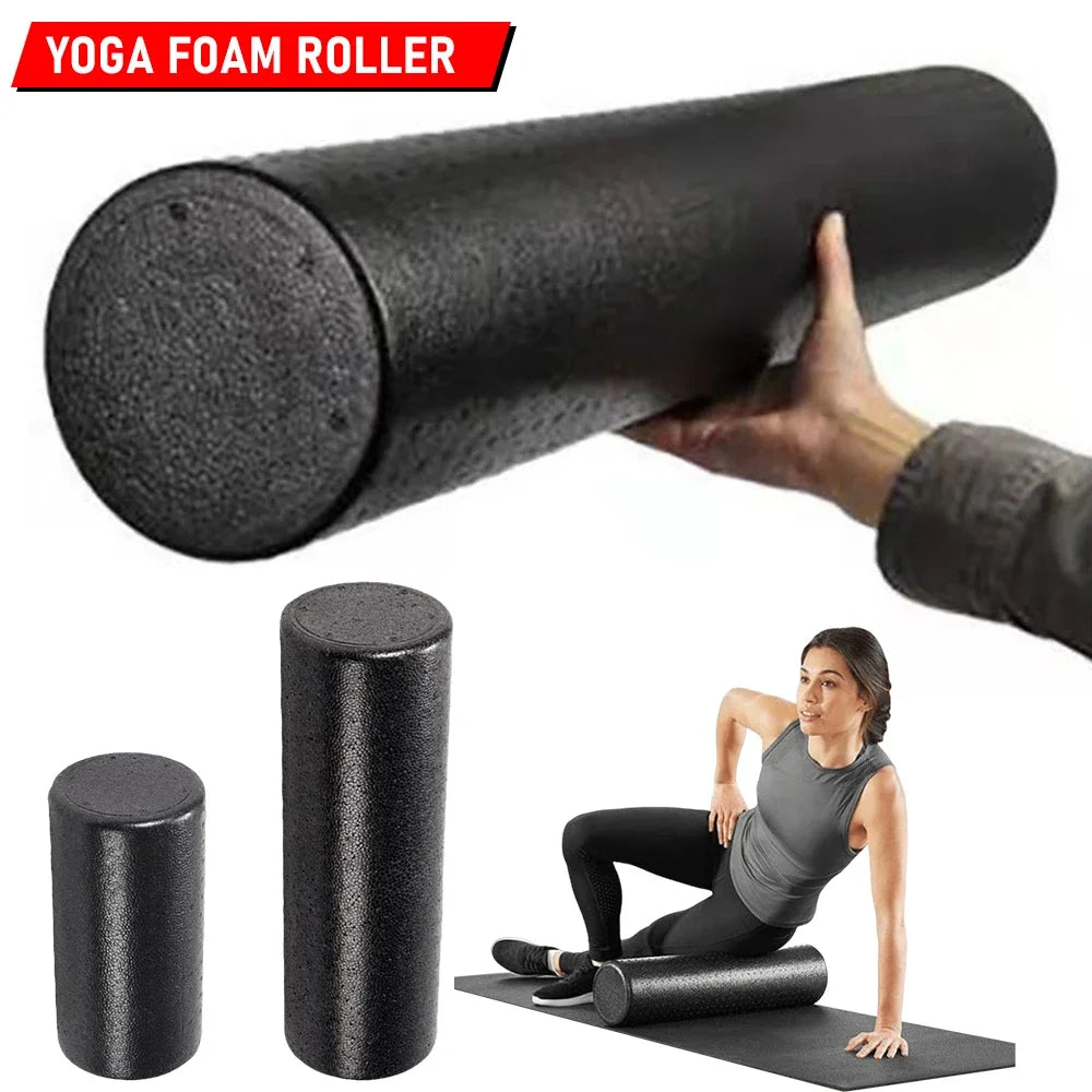 Yoga Pilates Foam Roller 30/45cm Massage Roller Body Exercise Training Gym Back Roller Fitness Equipment Muscle Massage Roller