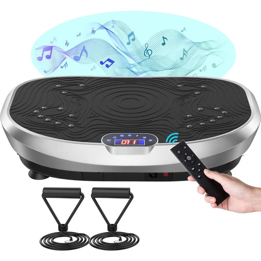 Vibration Plate Exercise Machine Whole Body Workout Power Vibrate Fitness Platform Vibrating Machine Exercise Board for Weight