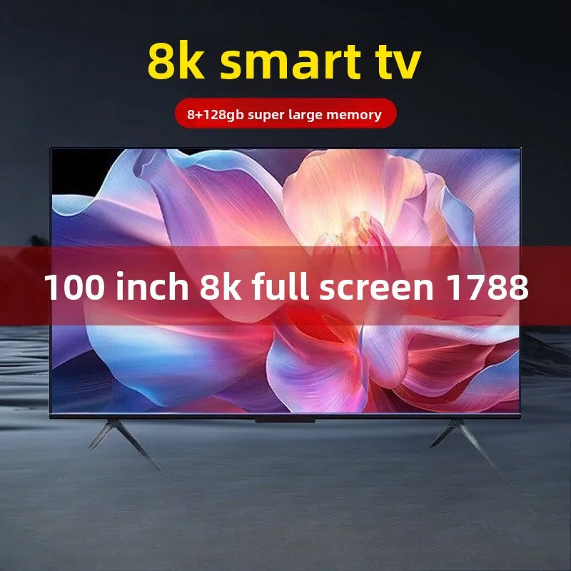 LCD TV 50 65 75 80 85 95 100 inch ultra-clear voice intelligent WiFi